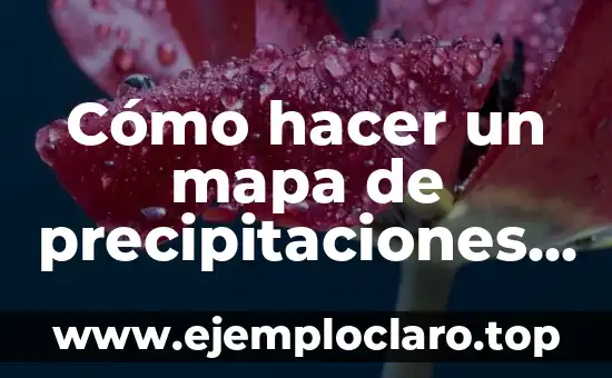 Cómo hacer un mapa de parkour en Minecraft 6 Cómo hacer un mapa de precipitaciones en ArcGIS