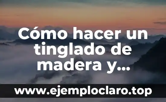 C贸mo hacer techo de chapa para garage 4 C贸mo hacer un tinglado de madera y chapa