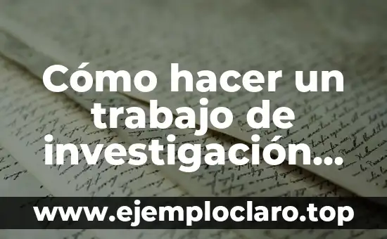 Cómo hacer una plataforma como Mercado Libre 3 Cómo hacer un trabajo de investigación de mercado