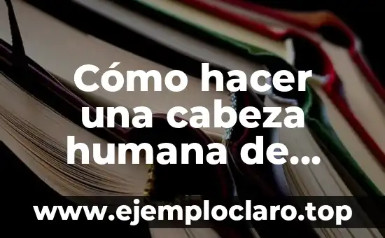 Excretar - Un Viaje al Corazón de la Fisiología Humana 5 Cómo hacer una cabeza humana de papel