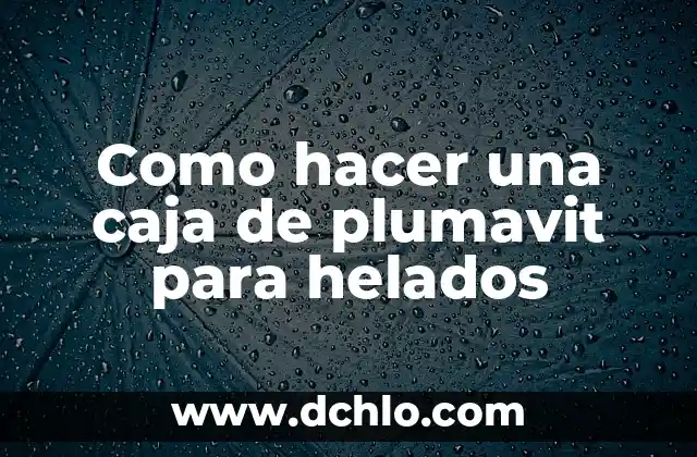 C贸mo hacer una caja de regalo para un collar 3 Como hacer una caja de plumavit para helados