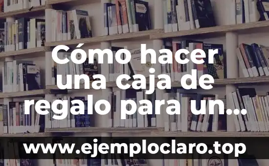 Cómo hacer una caja de regalo para un collar