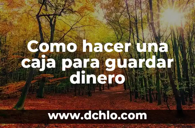 C贸mo hacer una caja de regalo para un collar 7 Como hacer una caja para guardar dinero