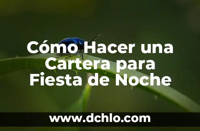 Como hacer una cartera de papel fácil y rápido 3 Cómo Hacer una Cartera para Fiesta de Noche