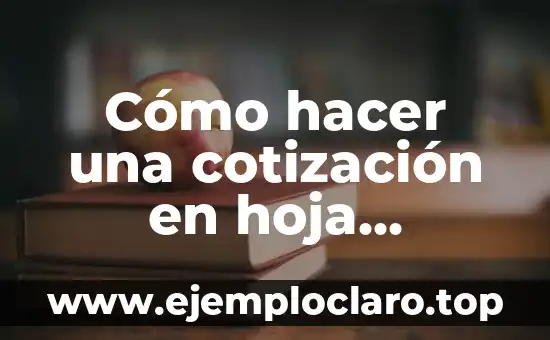 Como hacer mi logo marca de agua 7 Cómo hacer una cotización en hoja membretada
