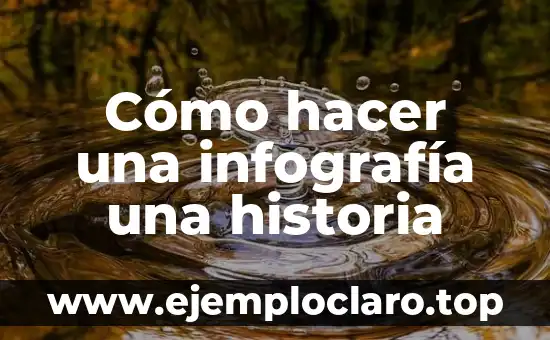Cómo hacer una infografía una historia