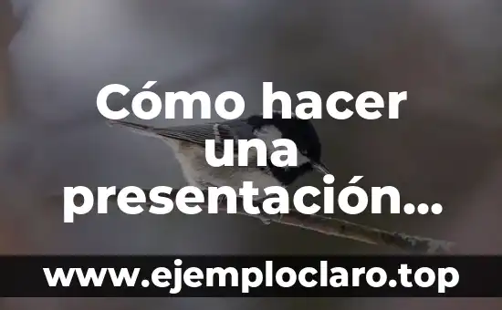 Cómo hacer una presentación con movimiento en PowerPoint