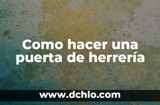 Como hacer pintura de cal con color 7 Como hacer una puerta de herrería