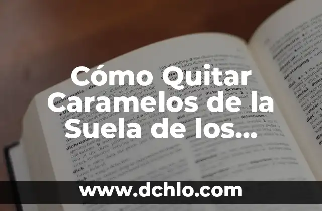 Cómo Quitar Dinero en los Sims 4: Guía Completa y Actualizada 6 Cómo Quitar Caramelos de la Suela de los Zapatos (Guía Completa)