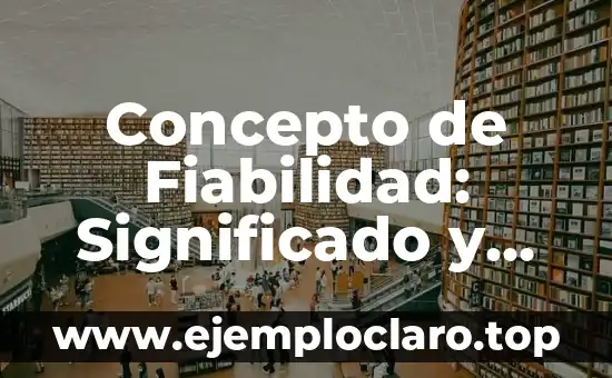¿Qué es un Terremoto? Concepto y Definición 8 Concepto de Fiabilidad: Significado y Concepto Optimizado
