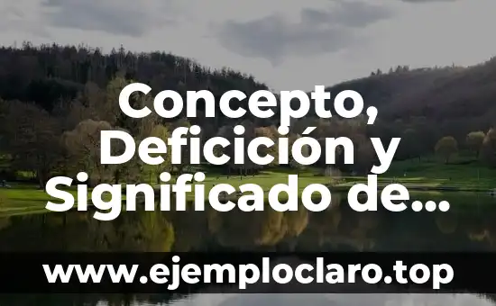 Concepto, Deficición y Significado de Derecho