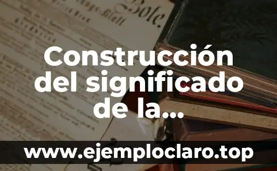 Empavonados - El Arte de la Construcción de Pavimentos 5 Construcción del significado de la enfermedad