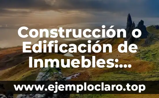 Empavonados - El Arte de la Construcción de Pavimentos 3 Construcción o Edificación de Inmuebles: Guía Completa