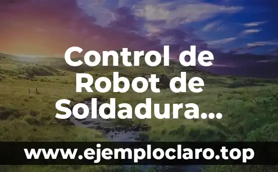 Control de Robot de Soldadura Significado