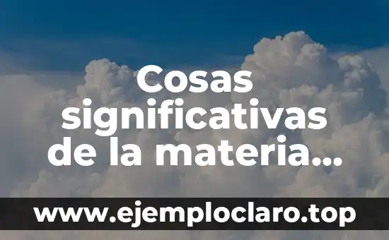 Características de Justicia Significativas de Solidaridad 8 Cosas significativas de la materia de español