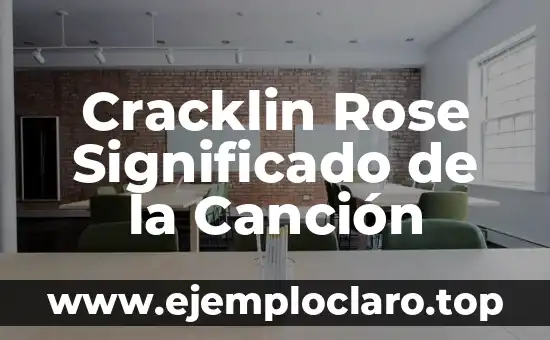 Cracklin Rose Significado de la Canción