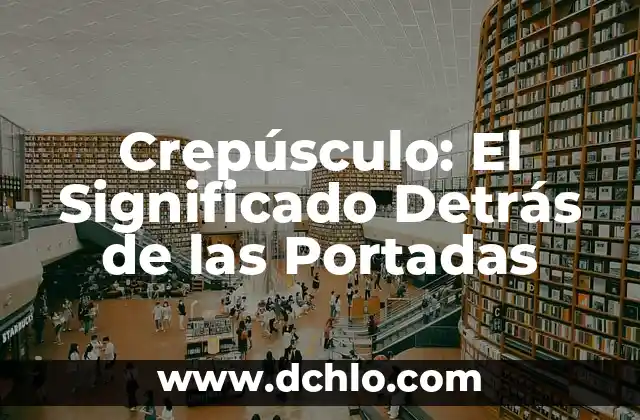 Muse: El arte detrás de sus portadas 8 Crepúsculo: El Significado Detrás de las Portadas