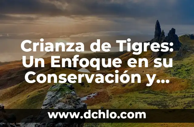 Netflix: la vida en nuestro planeta - Un viaje por la naturaleza y la conservación 6 Crianza de Tigres: Un Enfoque en su Conservación y Significado