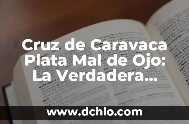 Tatuje Cruz de San Benito Significado 4 Cruz de Caravaca Plata Mal de Ojo: La Verdadera Protección contra la Mala Suerte