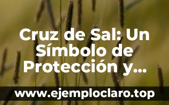 Investigar el significado de destilación: La purificación de líquidos 4 Cruz de Sal: Un Símbolo de Protección y Purificación
