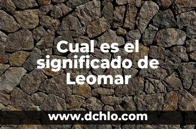 El significado de ser bandida 7 Cual es el significado de Leomar