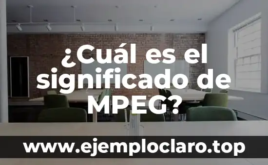 Significado en latín de 'barbaro': Un viaje al origen de la palabra 4 ¿Cuál es el significado de MPEG?