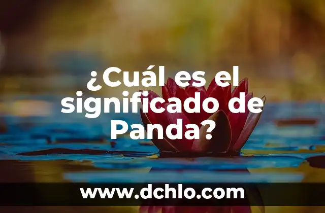 El Significado Esotérico de las Mariposas Blancas: Un Viaje al Misterio 4 ¿Cuál es el significado de Panda?