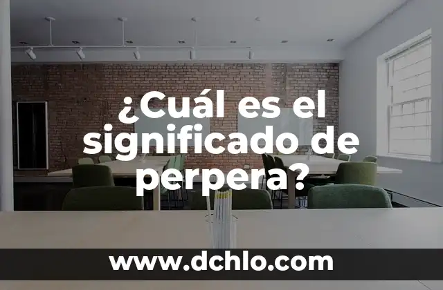 Significado Esotérico de la Osa 5 ¿Cuál es el significado de perpera?