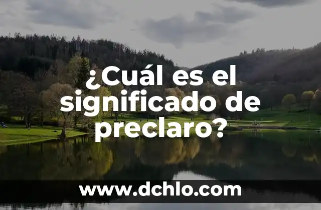 Significado Escudo de Armas Navarro 3 ¿Cuál es el significado de preclaro?