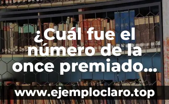 ¿Cuál fue el número de la once premiado de ayer? – Resultados de la lotería
