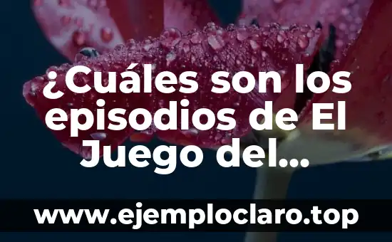 ¿Cuáles son los episodios de El Juego del Calamar? Análisis y explicación detallada