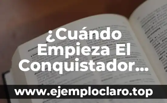 ¿Cuándo Empieza El Conquistador en TVE? Todo Lo Que Necesitas Saber