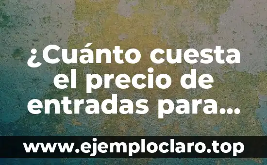 ¿Cuánto cuesta el precio de entradas para la Velada del Año 3?