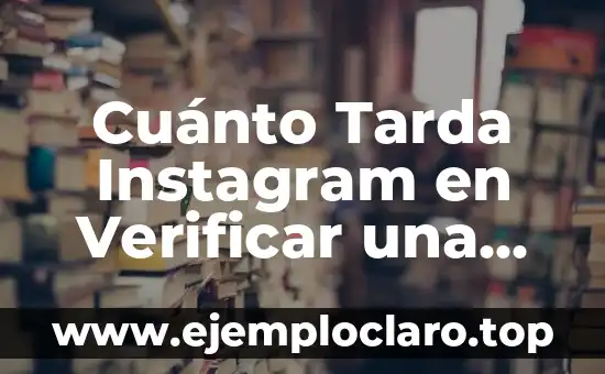 Cuánto Tarda Instagram en Verificar una Cuenta: Respuestas y Soluciones