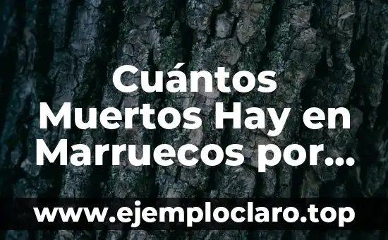 El Significado de la Música en el Día de Muertos: Una Celebración de la Vida 5 Cuántos Muertos Hay en Marruecos por el Terremoto: Un Análisis Detallado