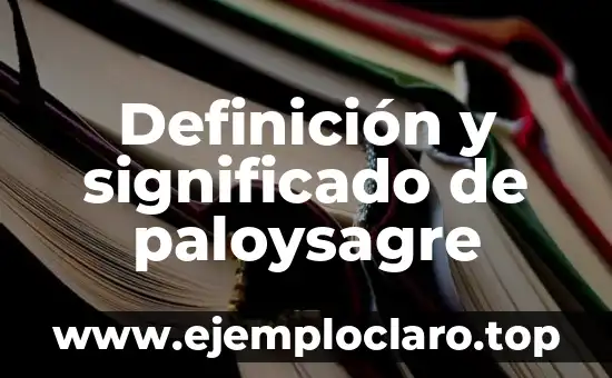 Ética: Definición y Conceptos Fundamentales 6 Definición y significado de paloysagre