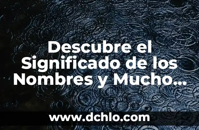 Cómo hacer mi mini laptop más rápida 7 Descubre el Significado de los Nombres y Mucho Más