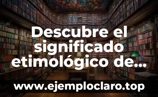 Descubre el significado etimológico de la palabra Psicología