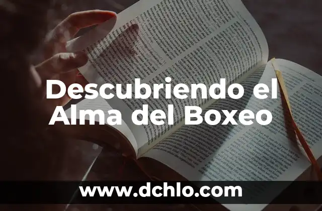 Melancolie de Albert György: Un Viaje al Alma a Través del Arte 8 Descubriendo el Alma del Boxeo