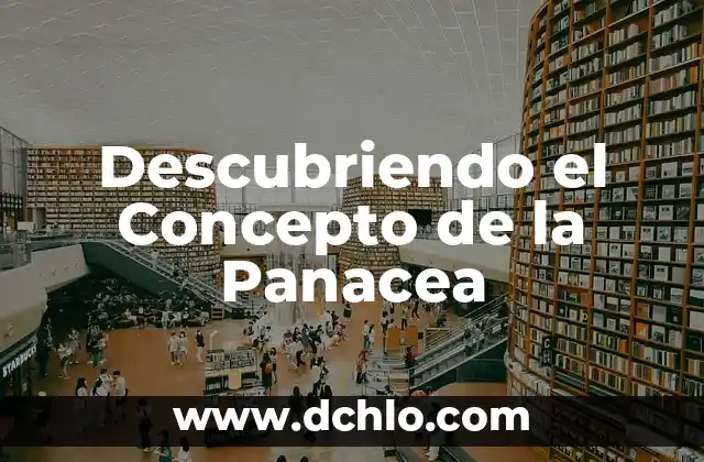 Escándalo: Significado y Concepto Detallado 3 Descubriendo el Concepto de la Panacea