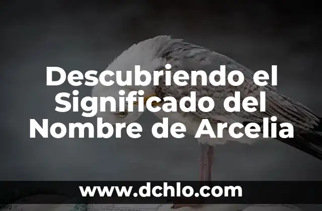 El significado del nombre de Arim 4 Descubriendo el Significado del Nombre de Arcelia