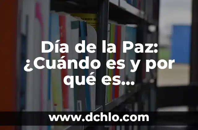 La Sociedad de la Nieve: ¿Qué es y por qué es importante? 8 Día de la Paz: ¿Cuándo es y por qué es importante?