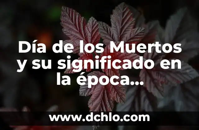 Significado de una Boda Prehispánica 3 Día de los Muertos y su significado en la época prehispánica