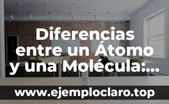 El significado del DNI en las bases de datos 7 Diferencias entre un Átomo y una Molécula: Entendiendo las Bases de la Química