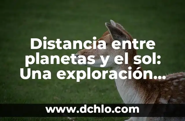 Tipos de lenguaje por su significado: Una exploración de la diversidad lingüística 7 Distancia entre planetas y el sol: Una exploración del sistema solar
