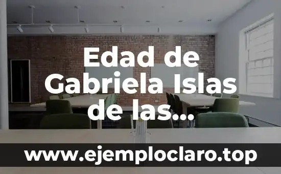 Edad de Gabriela Islas de las Tentaciones: Todo lo que Necesitas Saber