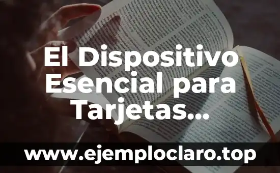 El Dispositivo Esencial para Tarjetas Magnéticas