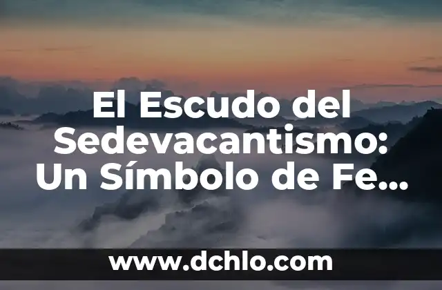 Moño de luto Roko: Un símbolo de respeto y tradición 5 El Escudo del Sedevacantismo: Un Símbolo de Fe y Resistencia