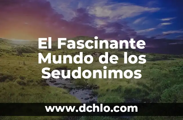 El significado de Rahab: Un personaje bíblico fascinante 6 El Fascinante Mundo de los Seudonimos
