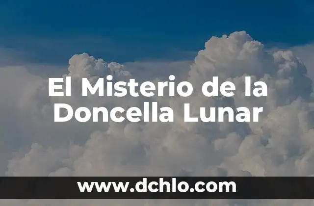 El Misterio del Símbolo de Anubis en el Antiguo Egipto 5 El Misterio de la Doncella Lunar
